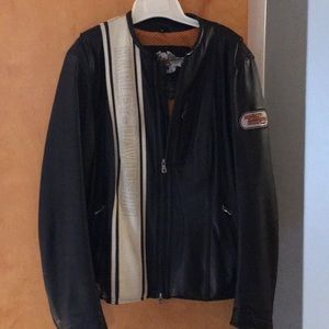 Women’s Leather Harley Davidson Coat
